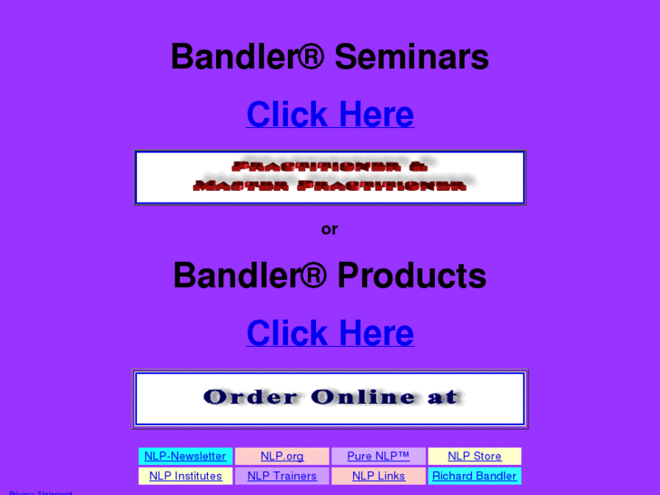 www.bandlerseminars.com