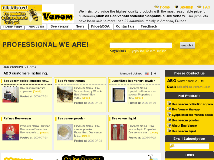 www.bee-venoms.com