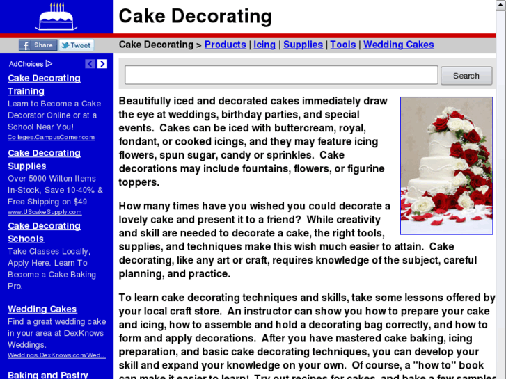 www.cakedecorating.us