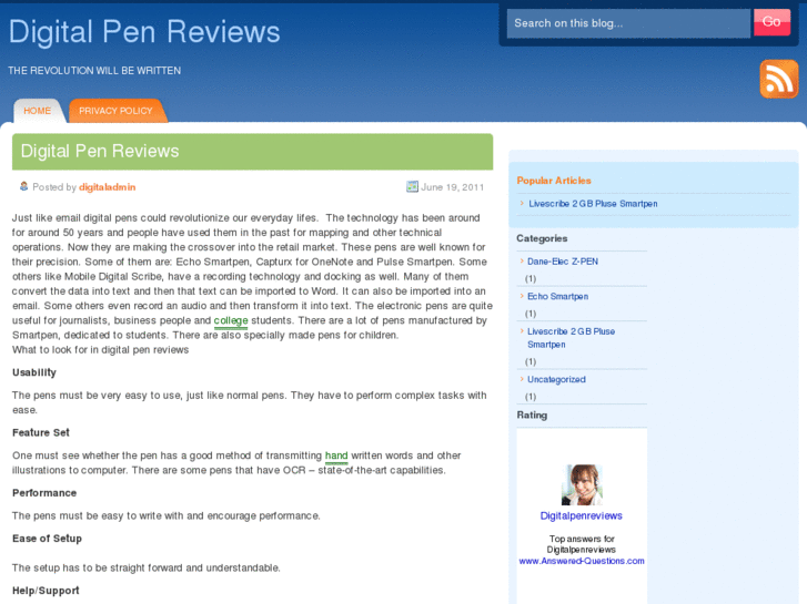 www.digitalpenreviews.org