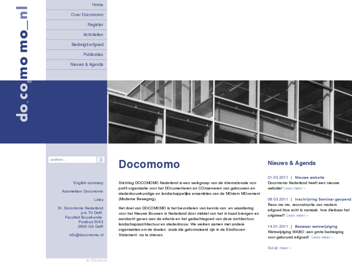 www.docomomo.nl