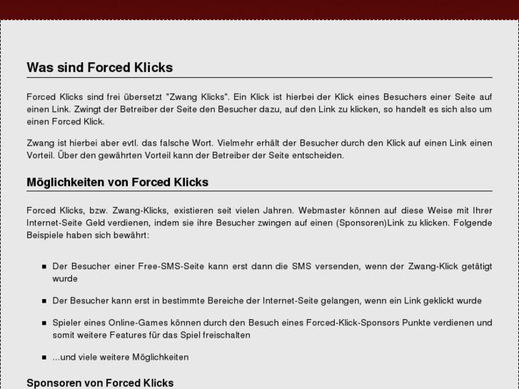 www.forced-klicks.de