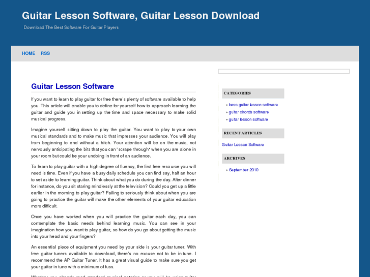 www.guitarlessonsoftware.net