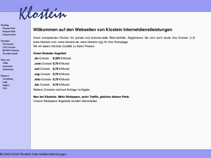 www.klostein.com