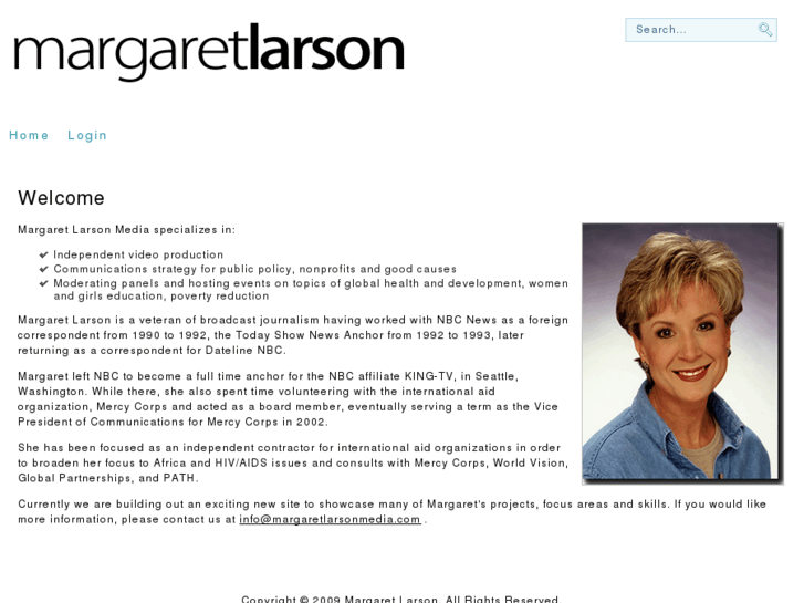 www.margaretlarsonmedia.com