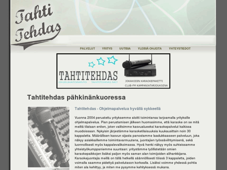 www.tahtitehdas.net