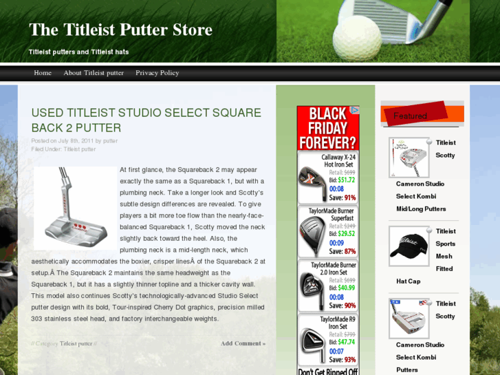 www.titleist-putter.com