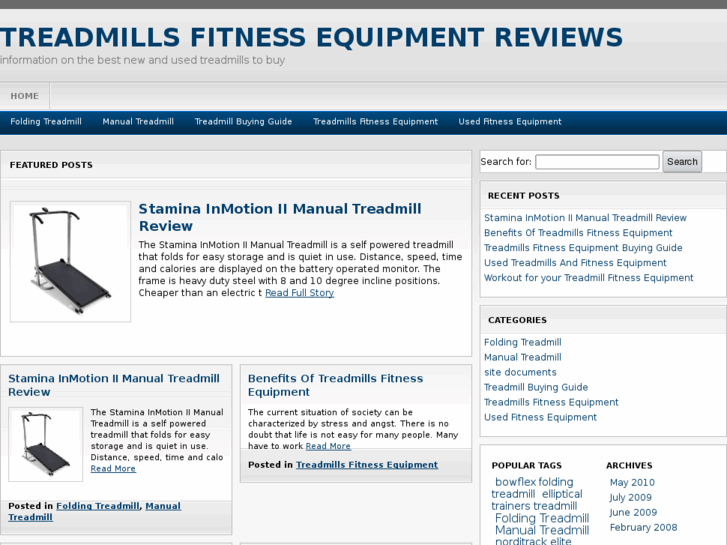 www.treadmills-fitnessequipment.com