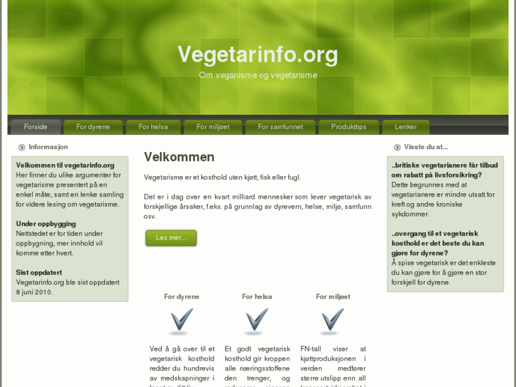 www.vegetarinfo.org