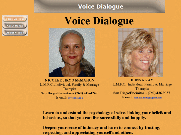 www.voicedialoguesandiego.com