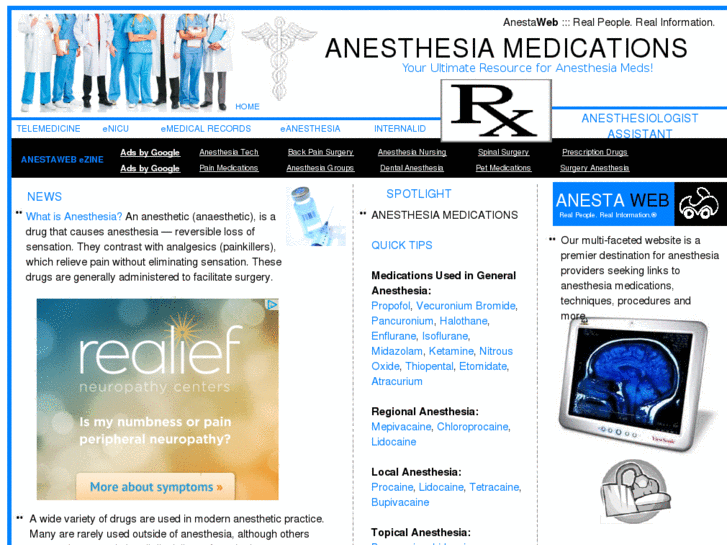 www.anesthesiamedication.com