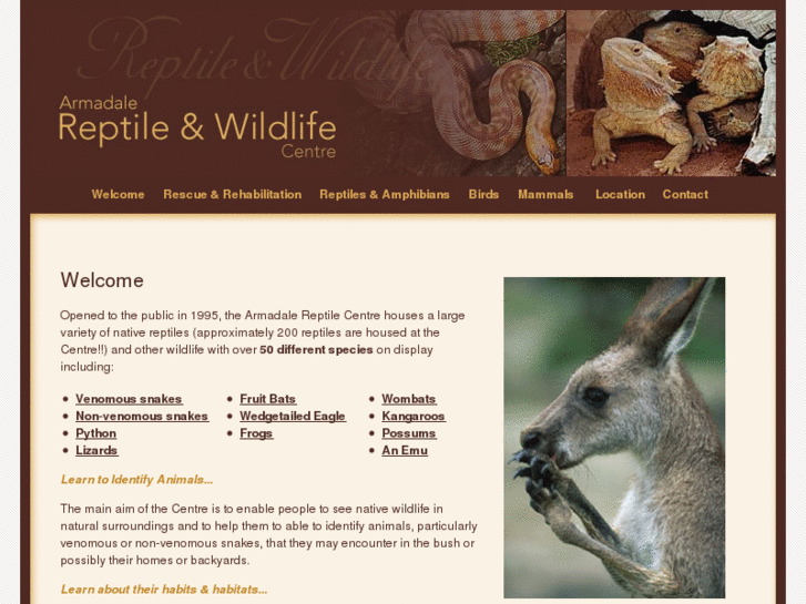 www.armadalereptilecentre.com.au