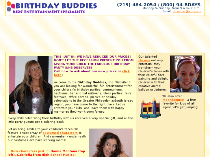 www.birthdaybuddiesinc.com