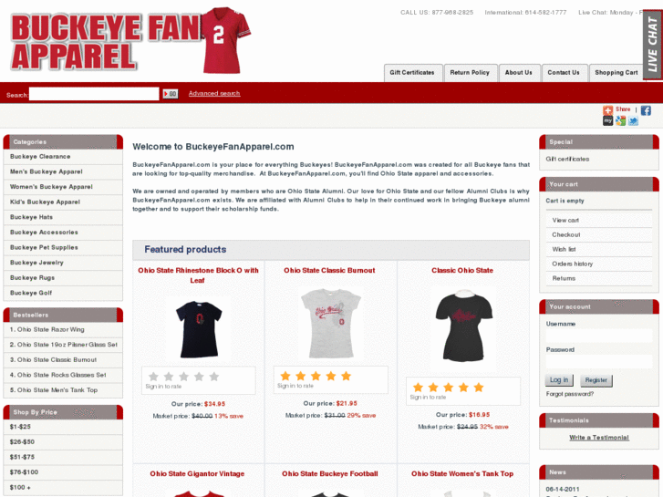 www.buckeyefanapparel.com