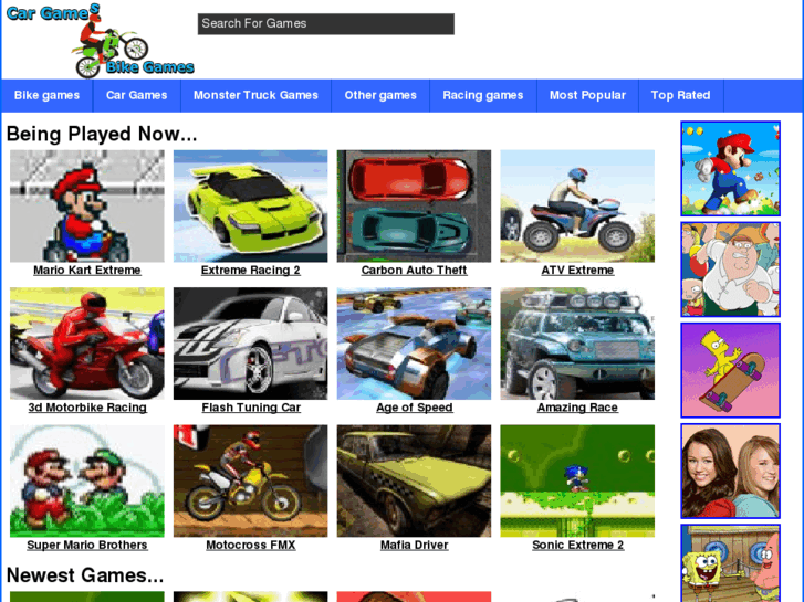 www.cargamesbikegames.com