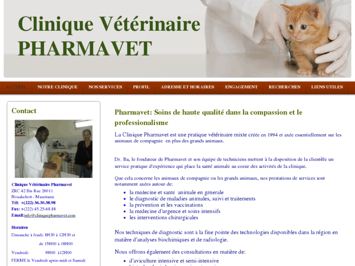 www.cliniquepharmavet.com