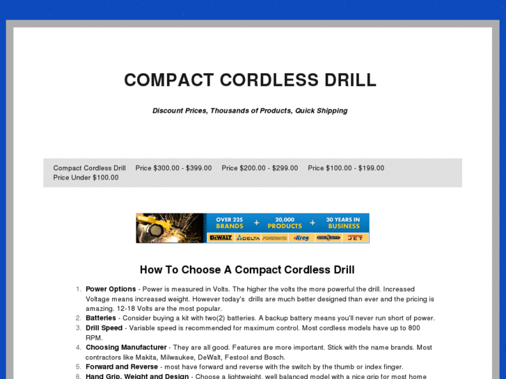 www.compactcordlessdrill.com