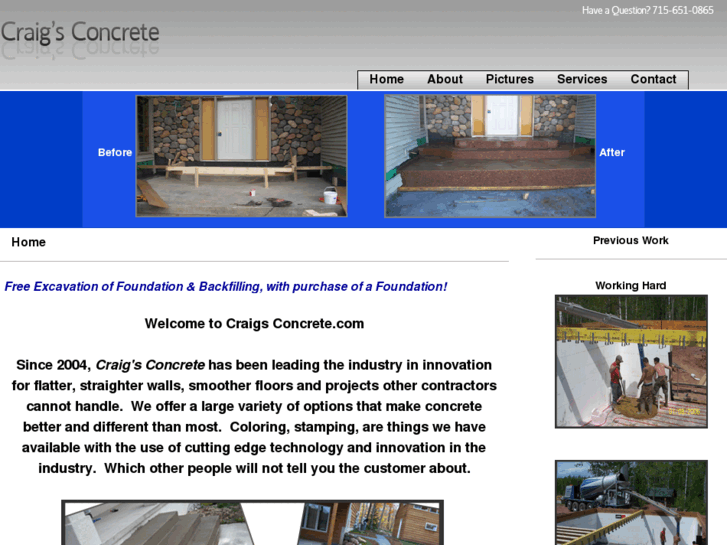 www.craigsconcrete.com