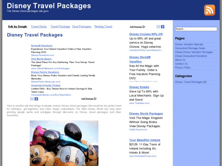 www.disneytravelpackages.net