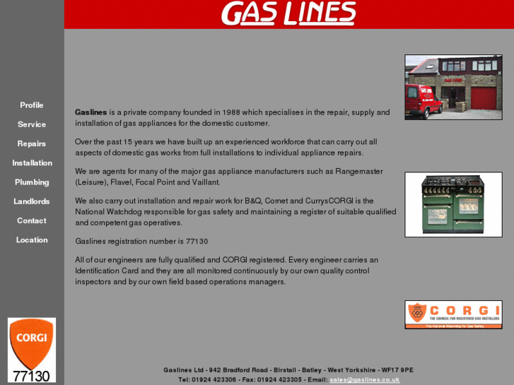 www.gaslines.co.uk