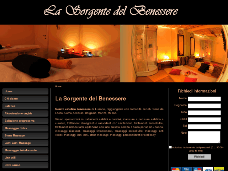 www.lasorgentedelbenessere.net