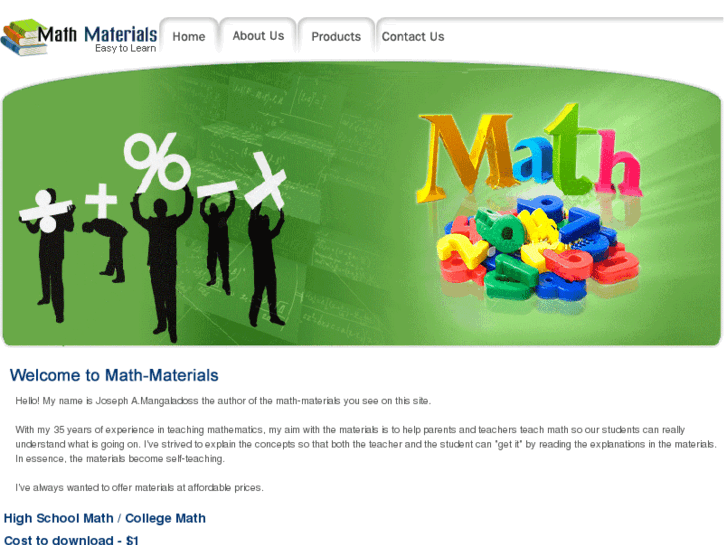 www.math-materials.com