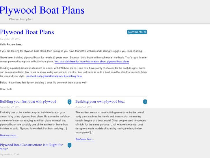 www.myplywoodboatplans.com