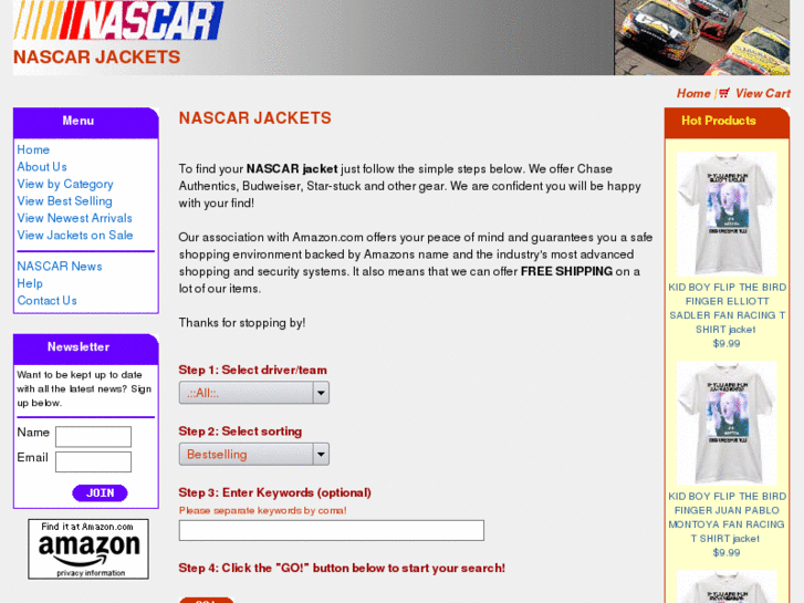 www.nascar-jackets.com