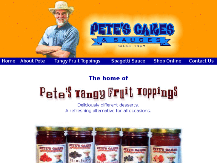 www.petescakesandsauces.com