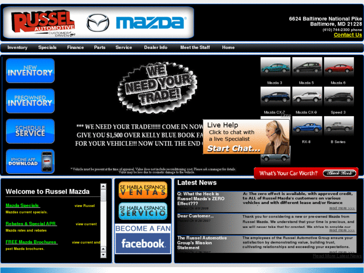 www.russelmazda.com