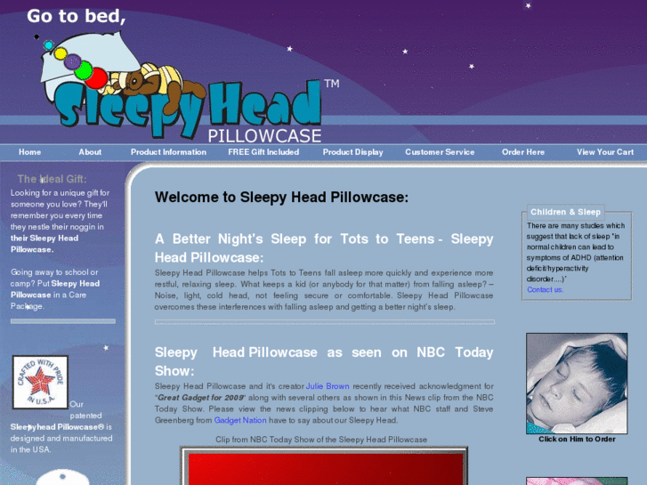 www.sleepyheadpillowcase.com