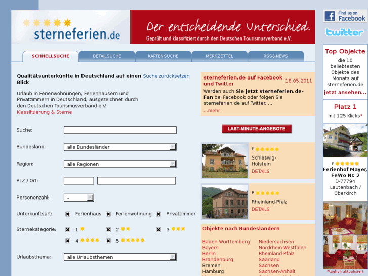 www.sterneferien.de