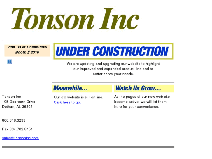 www.tonsoninc.com