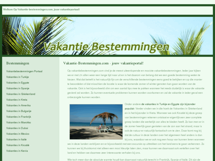 www.vakantie-bestemmingen.com