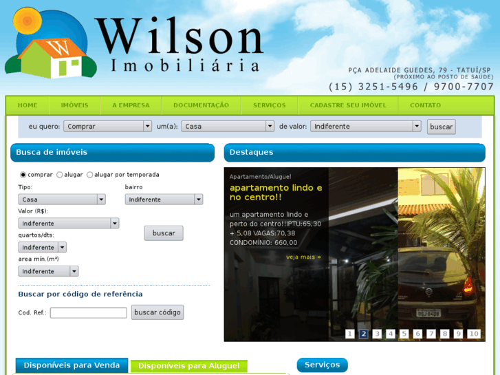 www.wilsonimobiliaria.com.br