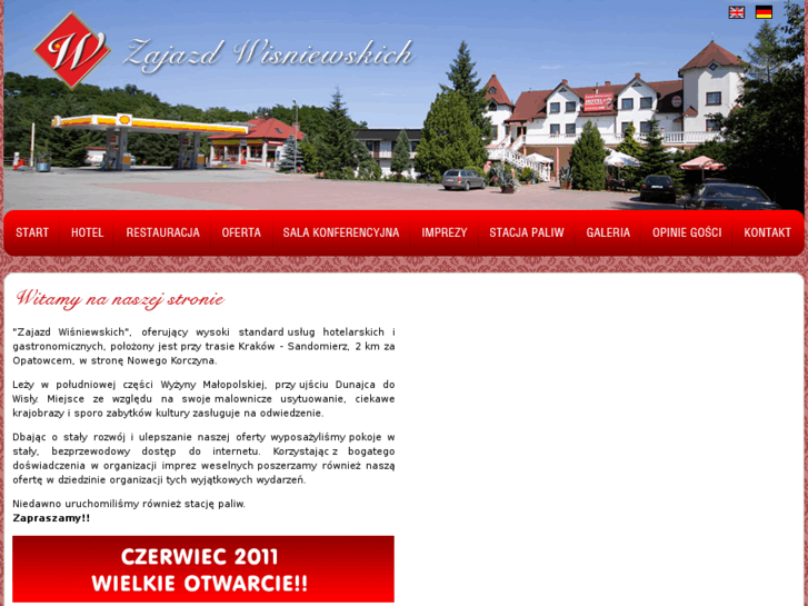 www.zajazdwisniewskich.com