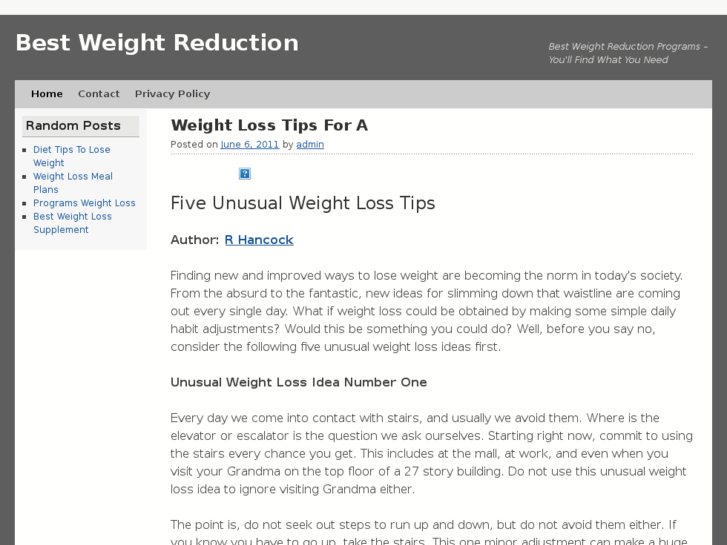 www.bestweightreduction.net