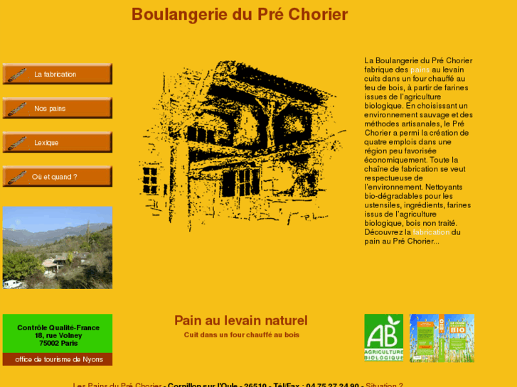 www.boulangerieprechorier.com