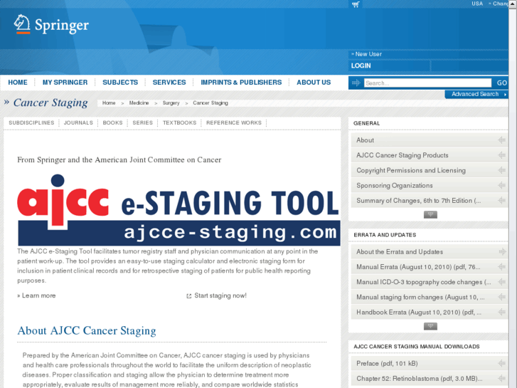 www.cancerstaging.net