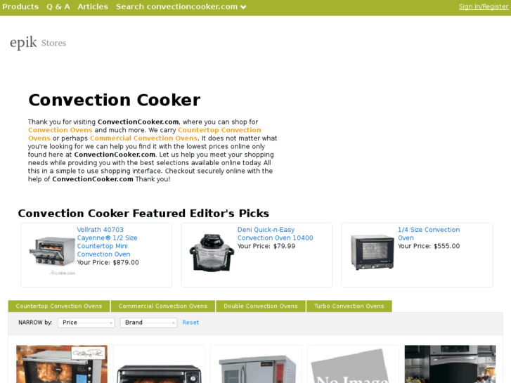 www.convectioncooker.com