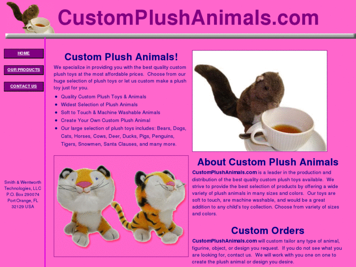 www.customplushanimals.com