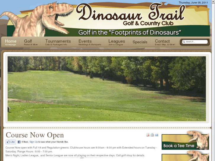 www.dinosaurtrailgolf.com