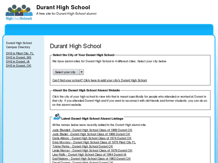 www.duranthighschool.org