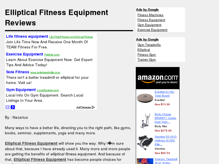 www.ellipticalfitness-equipment.net