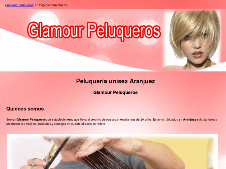 www.glamourpeluqueros.com