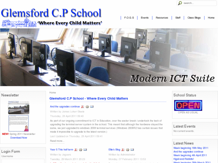 www.glemsfordschool.net