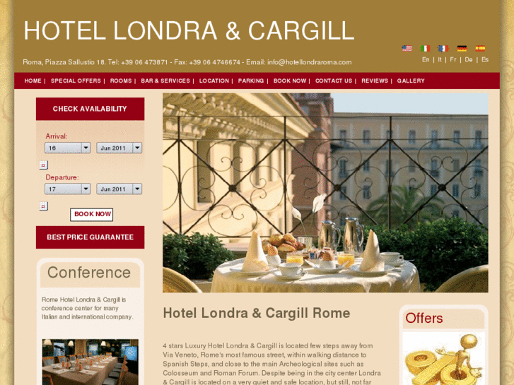 www.hotellondraroma.com