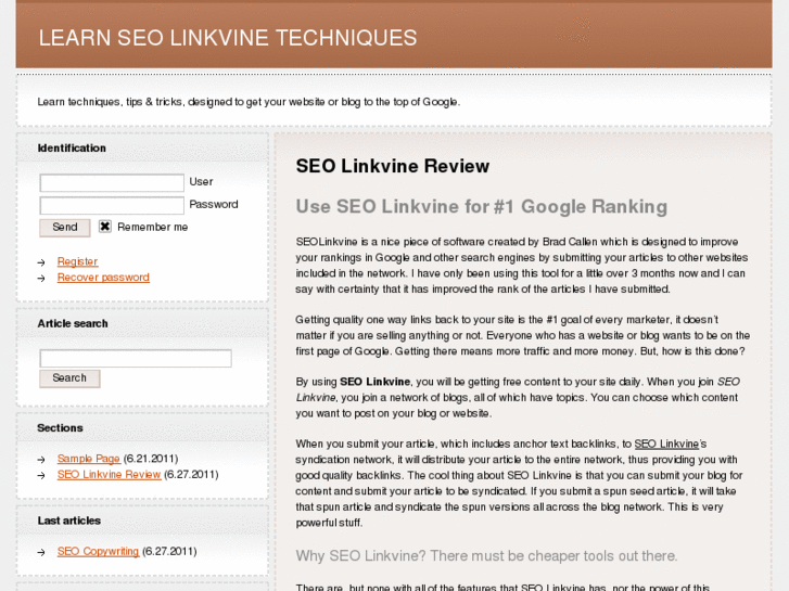 www.learnseolinkvinetechniques.com