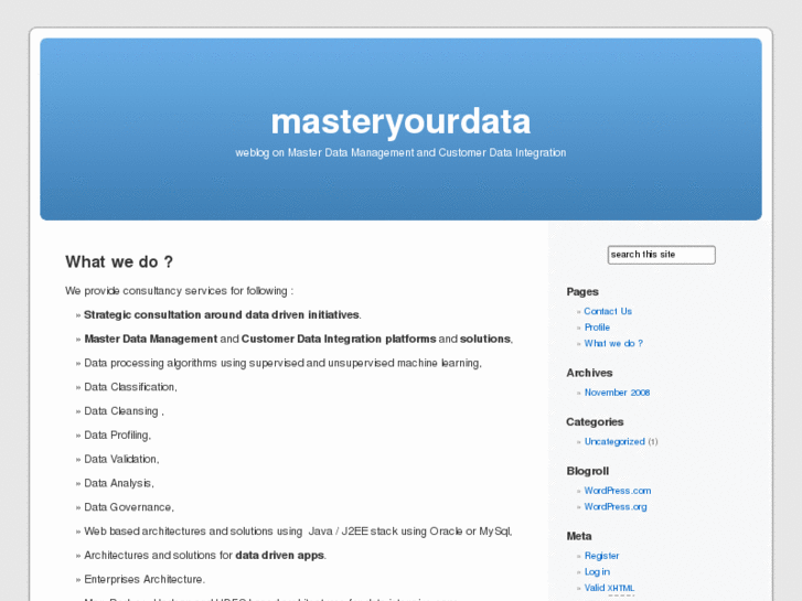 www.masteryourdata.net