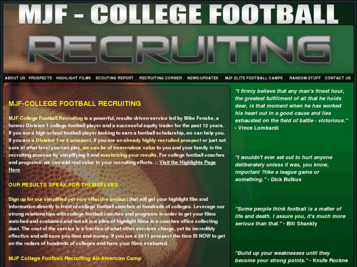 www.mjf-collegefootballrecruiting.com